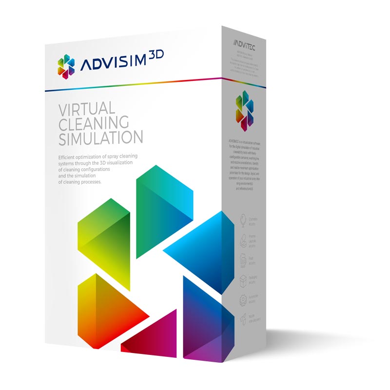 ADVISIM3D Boxshot, Softwareverpackung